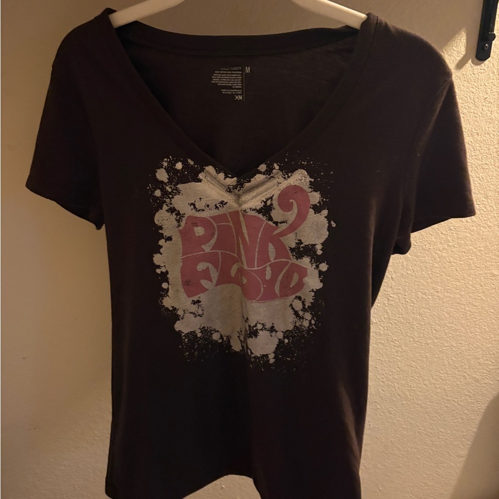 Pink Floyd Women's Brown Graphic Tee